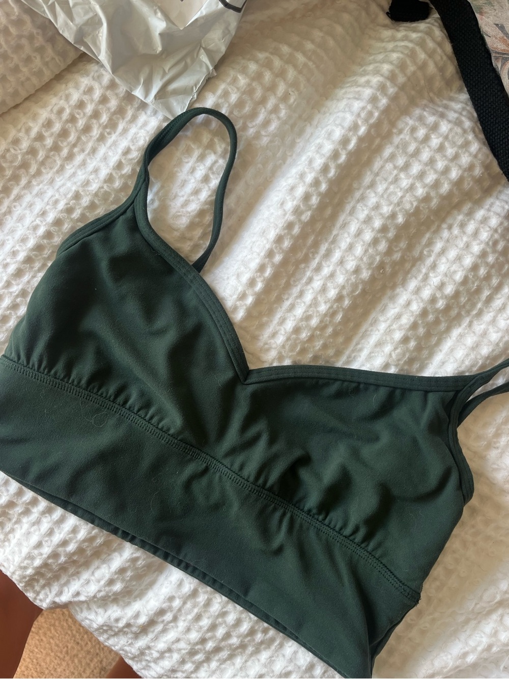 Lululemon dark Green bra